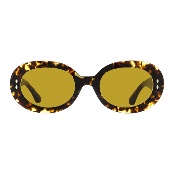 Isabel Marant Oval Sunglasses IM0003NS 08670 Havana 53mm - Picture 2 of 2